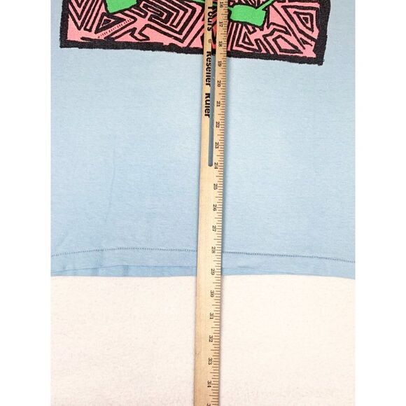 Vintage Maui and Sons T-shirt XL Blue Surf Beach Skate Single Stitch - Picture 10 of 10